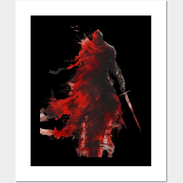 Dark Souls Brutal Battles Wall Art by Doc Gibby